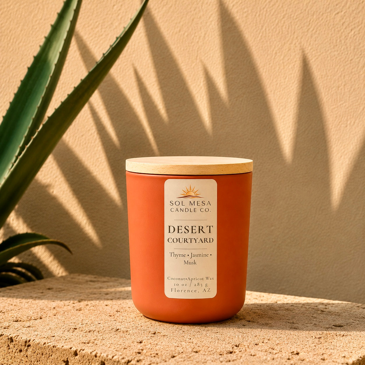 Desert Courtyard | Herb Garden Candle | SOL MESA CANDLE CO.