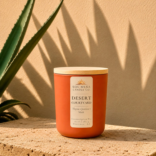 Desert Courtyard | Herb Garden Candle | SOL MESA CANDLE CO.