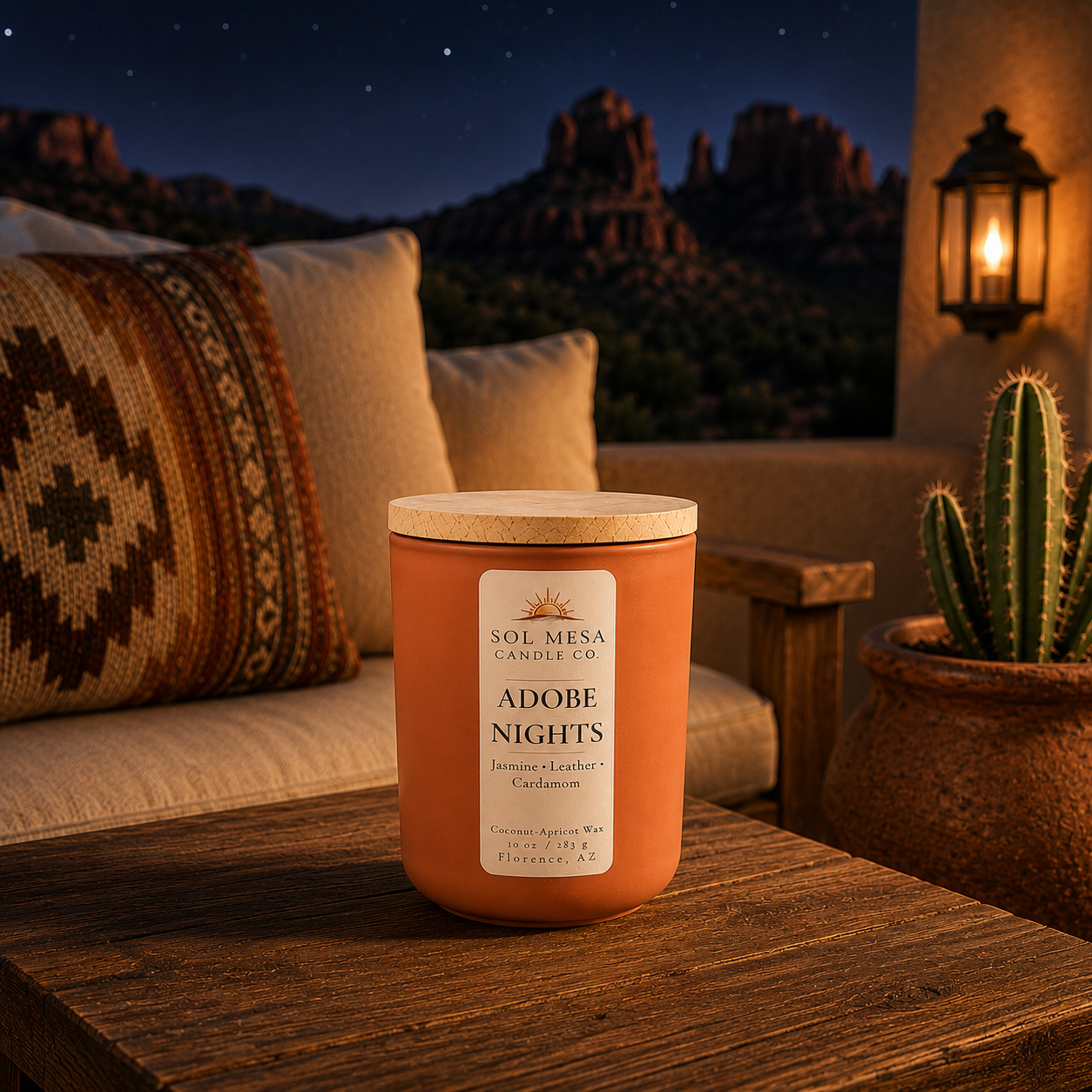 Adobe Nights | Luxury Desert Candle | SOL MESA CANDLE CO.