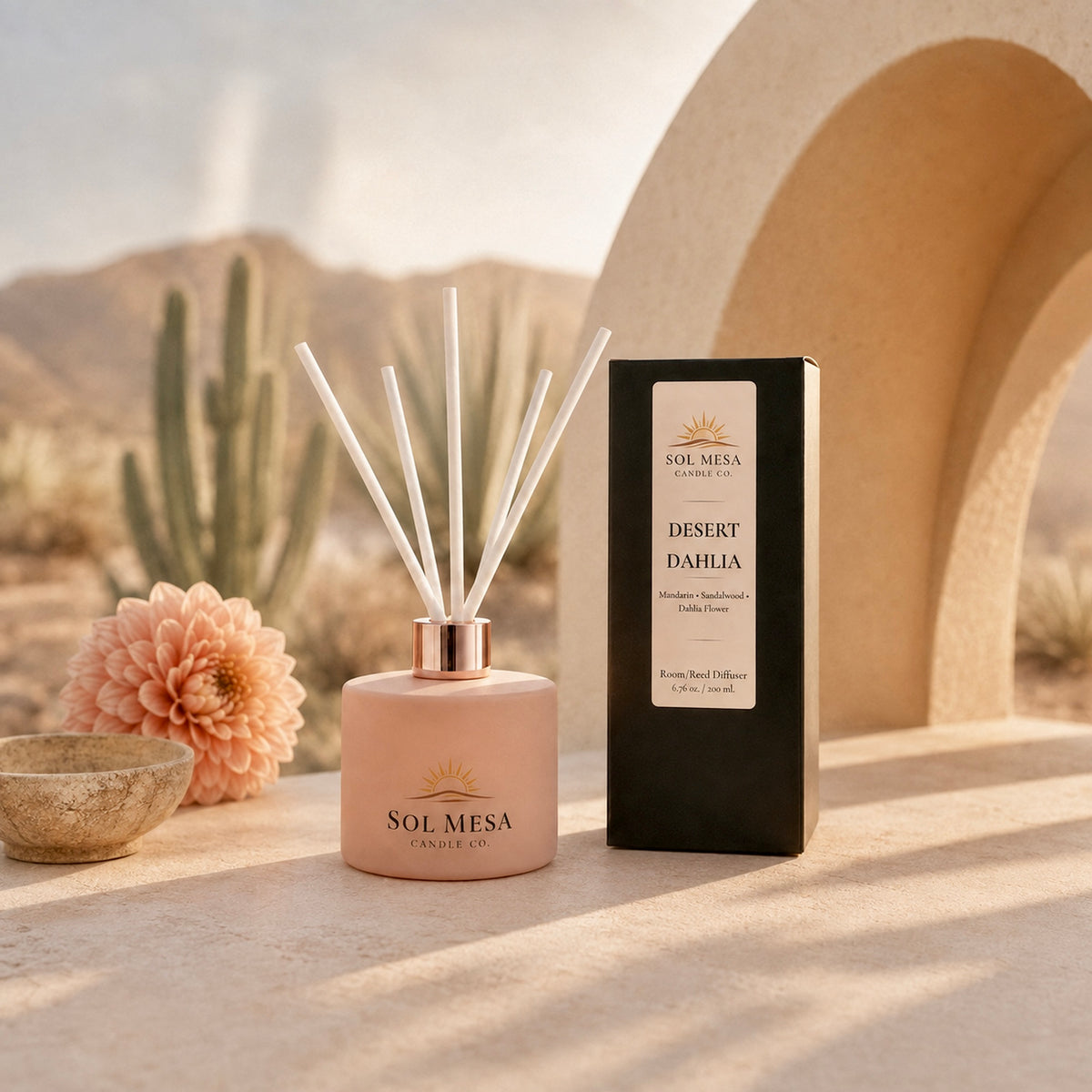 DESERT DAHLIA REED DIFFUSER