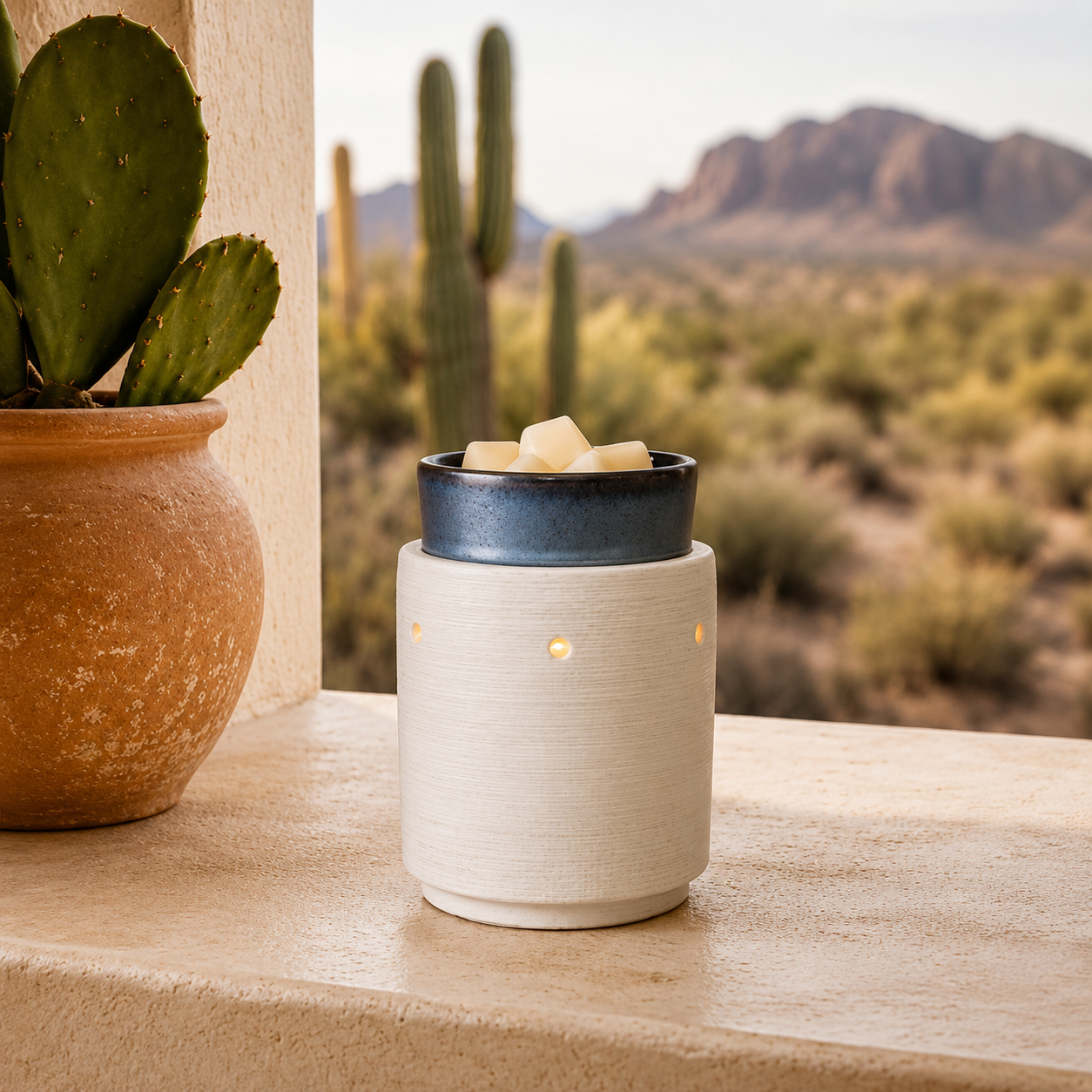 IRON AND CLAY ILLUMINATION FRAGRANCE WARMER